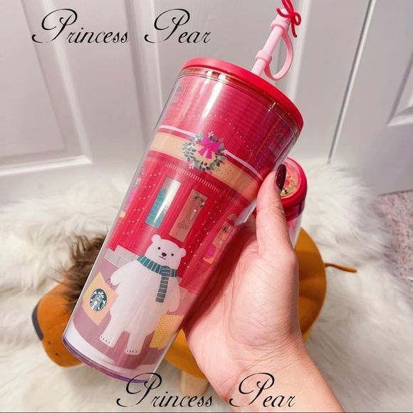 Starbucks Bear holiday shopping bag & Rolling Ball tumbler - Picture 6 of 12